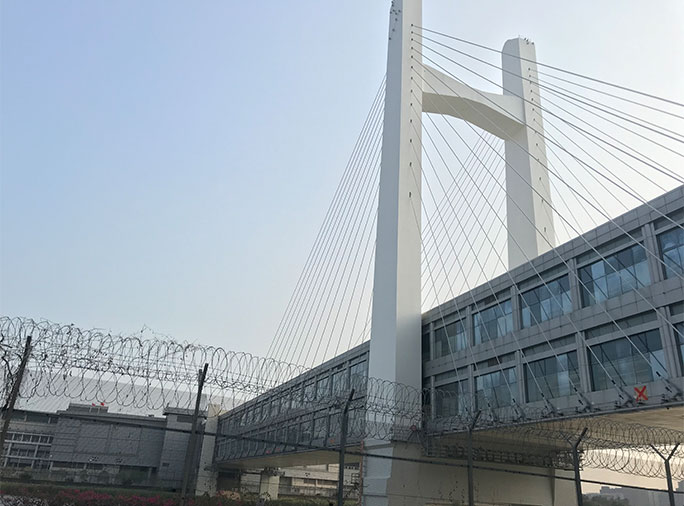 深圳福田-落馬洲通道橋J3主塔維修工程